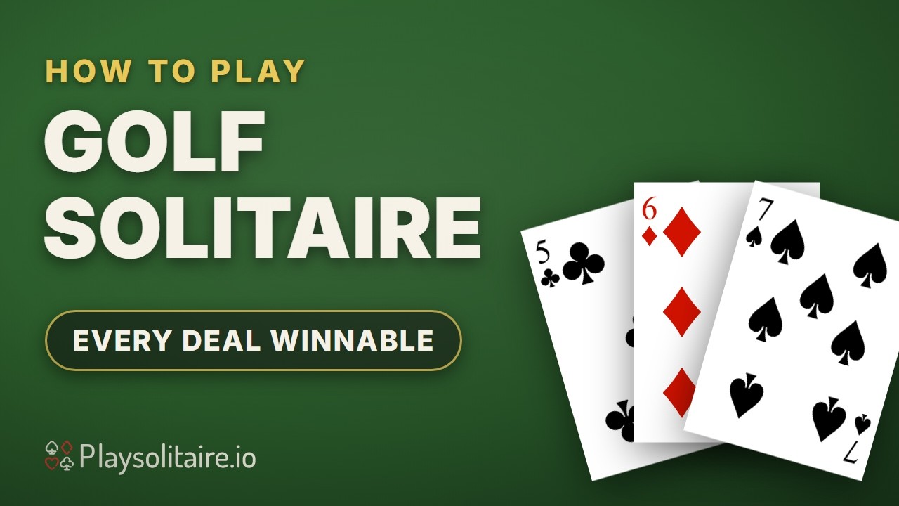 Watch how to play Golf Solitaire