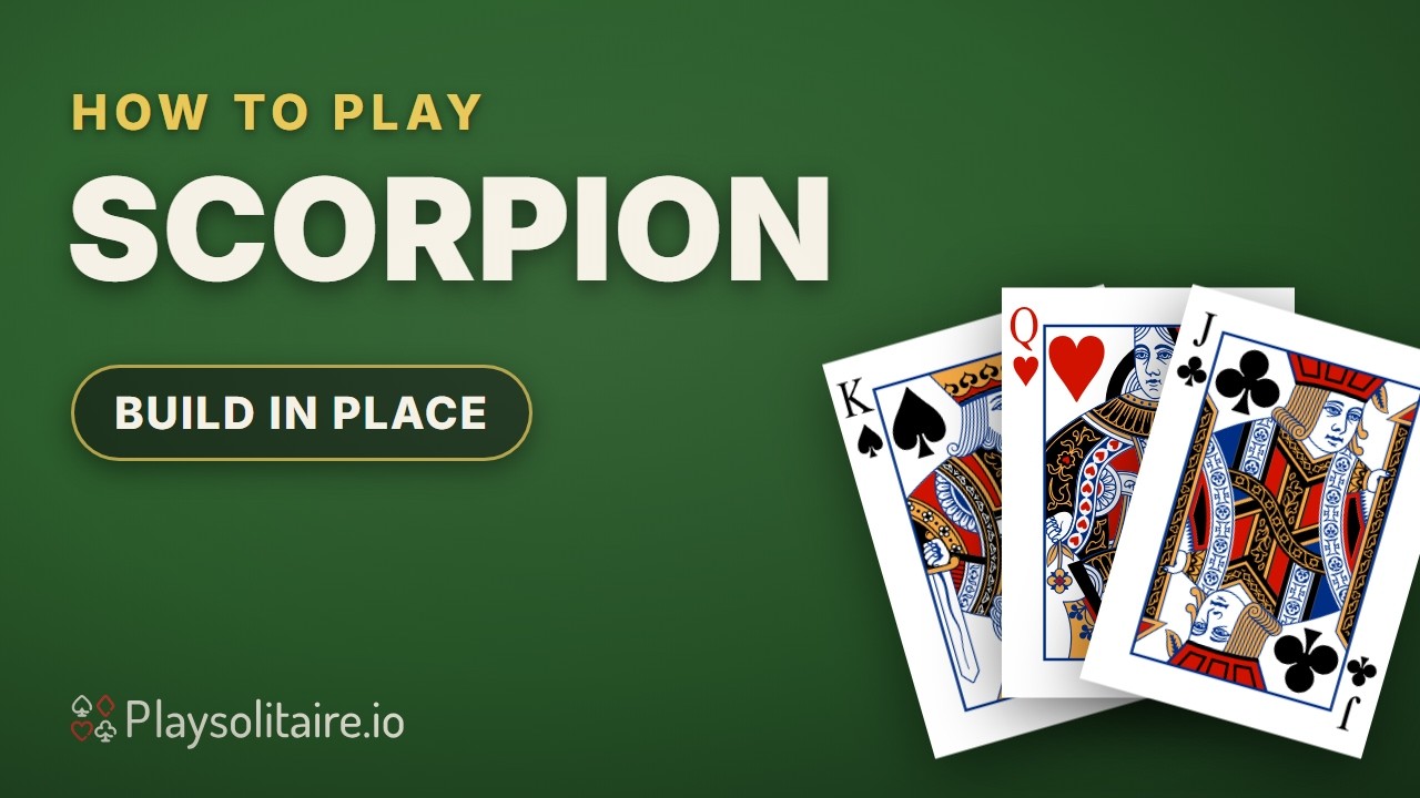 Watch how to play Scorpion Solitaire